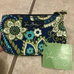 Vera Bradley Rhythm and Blues Coin Purse NWT